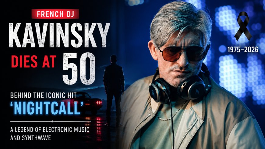 Kavinsky Dies at 50: How 'Nightcall' Changed Electronic Music