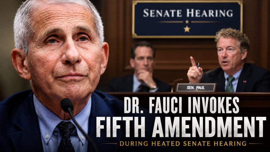Dr. Fauci Invokes Fifth Amendment During Heated Senate Hearing