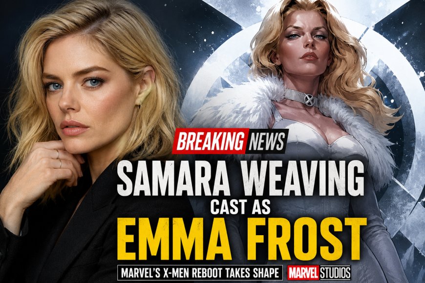 Samara Weaving Cast as Emma Frost in Marvel's X-Men Reboot