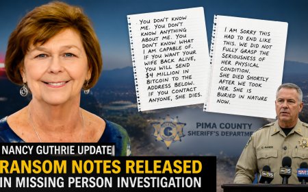 Nancy Guthrie Update: Why Police Released the Ransom Notes