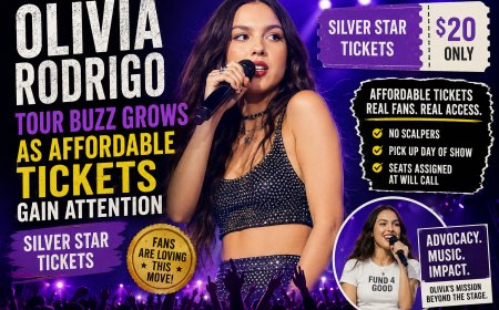 Olivia Rodrigo Tour Buzz Grows as Affordable Tickets Gain Attention
