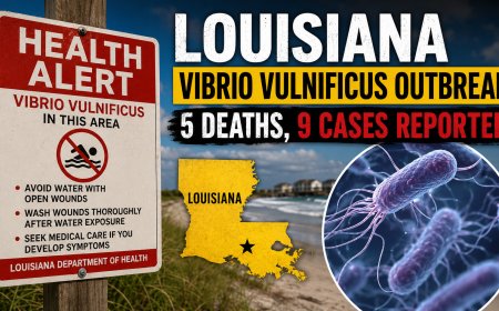 Louisiana Vibrio Vulnificus Outbreak: 5 Deaths, 9 Cases