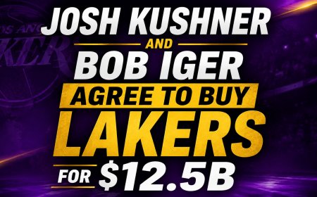 Josh Kushner and Bob Iger Agree to Buy Lakers for $12.5B