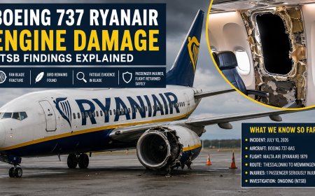 Boeing 737 Ryanair Engine Damage: NTSB Findings