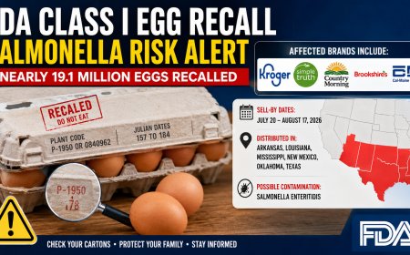 FDA Class I Egg Recall: Brands, Codes and States Affected