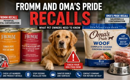 Fromm and Oma’s Pride Recalls: Dog Food to Check