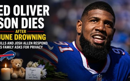 Ed Oliver Son Dies After June Pool Drowning in Texas