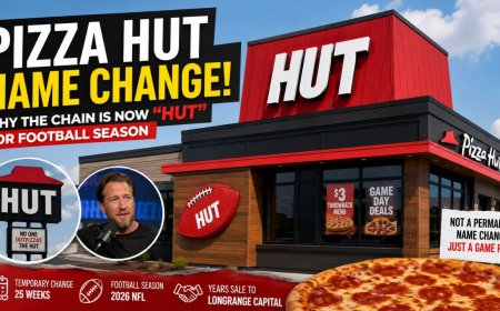 Pizza Hut Name Change: Why It Is Now “HUT”