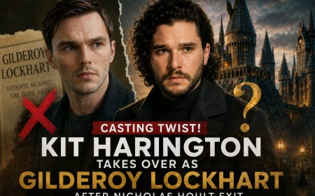 Nicholas Hoult Exits Harry Potter as Kit Harington Takes Lockhart