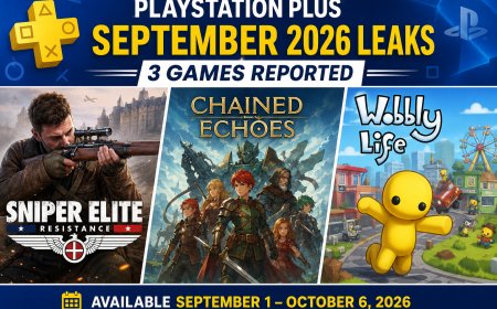 PlayStation Plus September 2026 Leaks: 3 Games Reported