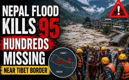 Nepal Flood Kills 95, Hundreds Missing Near Tibet Border
