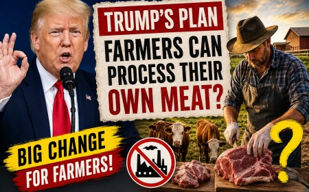 Farmer News: Trump Pushes New Meat Processing Plan
