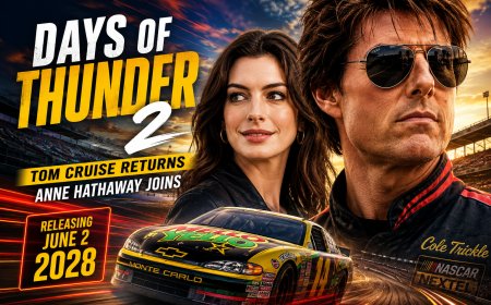Days of Thunder 2: Tom Cruise and Anne Hathaway Join Forces