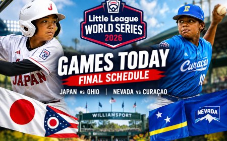 Little League World Series Games Today: Final Schedule