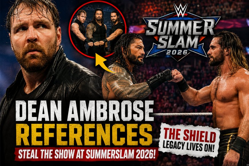 Dean Ambrose References Steal Spotlight at WWE SummerSlam