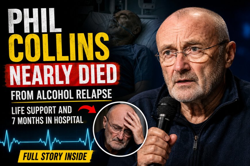 Phil Collins Reveals How Alcohol Relapse Nearly Cost His Life