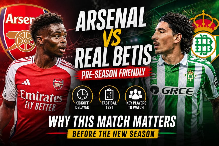 Arsenal vs Betis: Why This Friendly Matters Before the Season