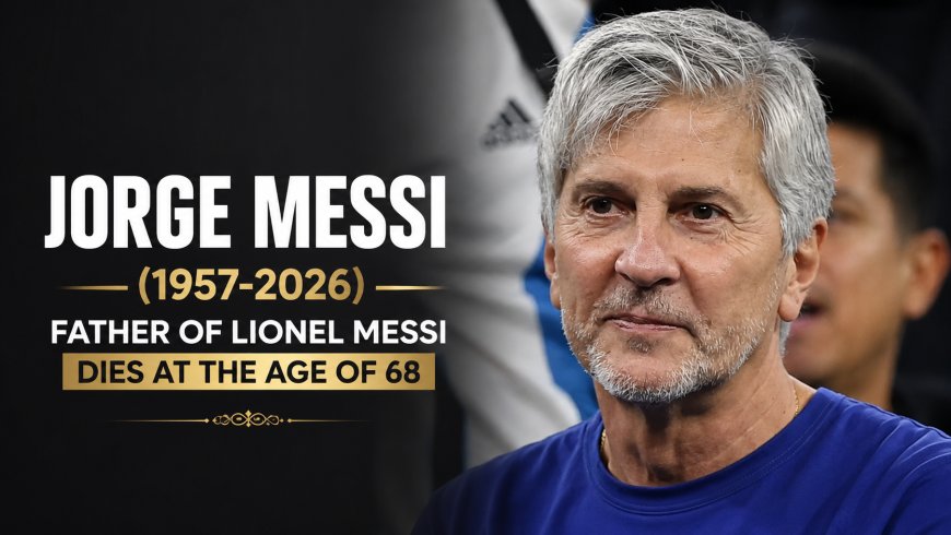 Jorge Messi, Lionel Messi’s Father, Dies at 68