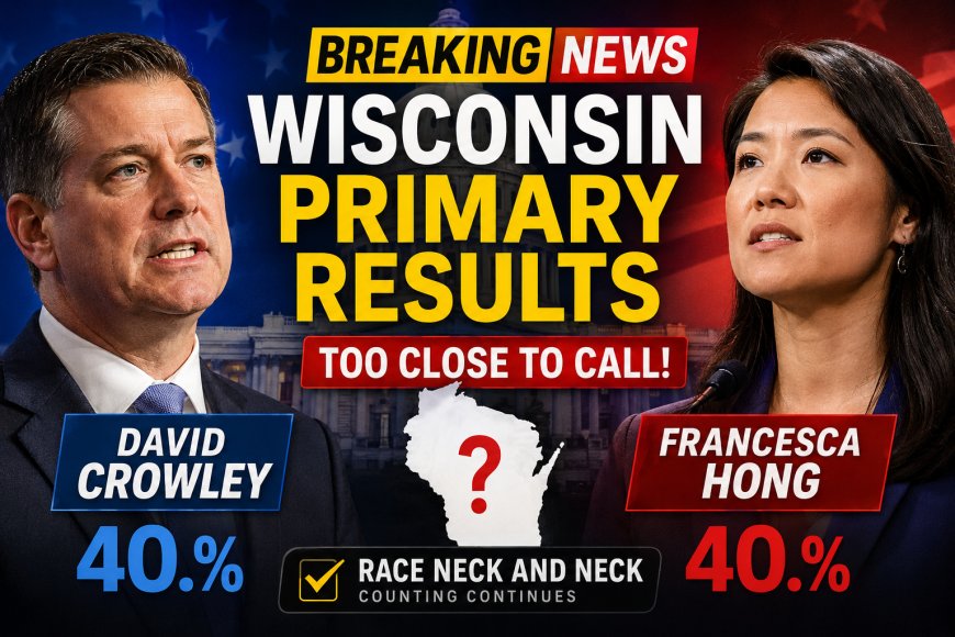 Wisconsin Primary Election Results: Crowley-Hong Race Tightens