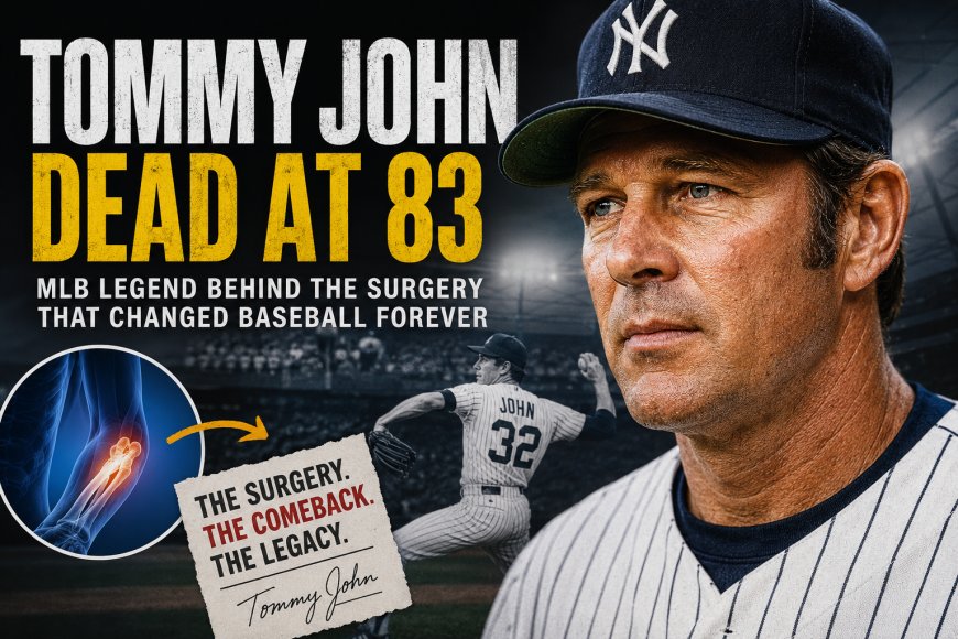 Tommy John Dies at 83 After Historic MLB Career