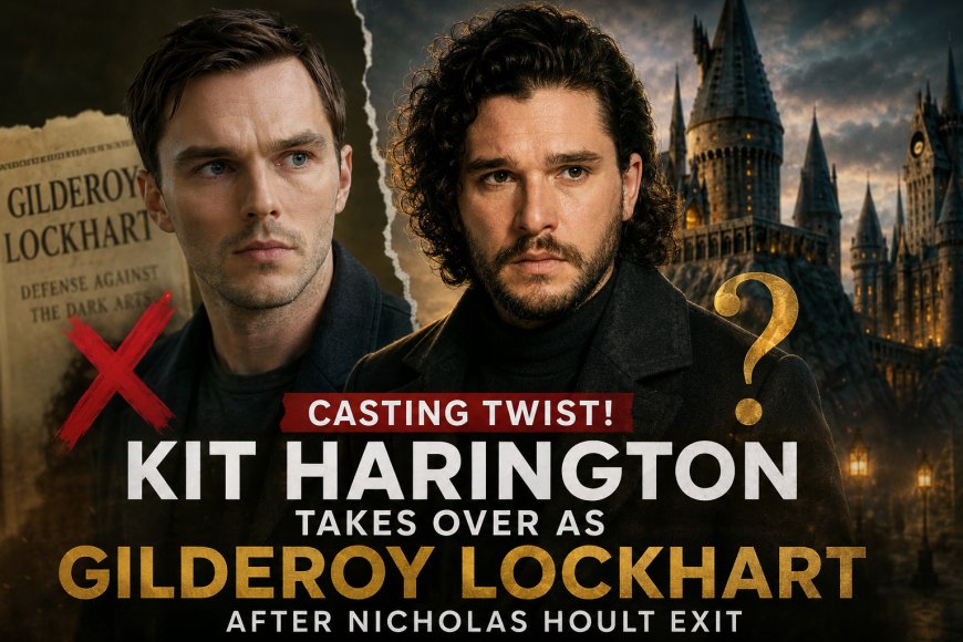 Nicholas Hoult Exits Harry Potter as Kit Harington Takes Lockhart
