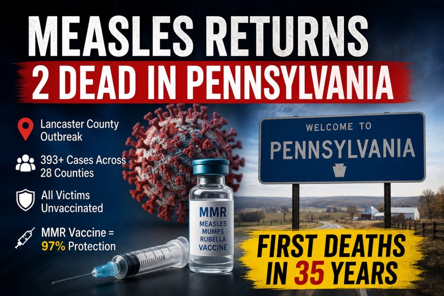 Pennsylvania Measles Deaths Mark First Fatalities in 35 Years