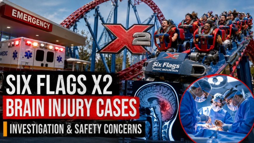 Six Flags Roller Coaster Brain Injury Cases Raise Questions
