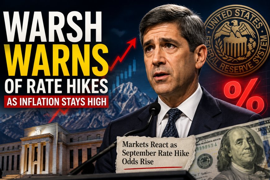 Warsh Warns of Rate Hikes as Inflation Stays High