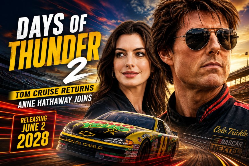 Days of Thunder 2: Tom Cruise and Anne Hathaway Join Forces