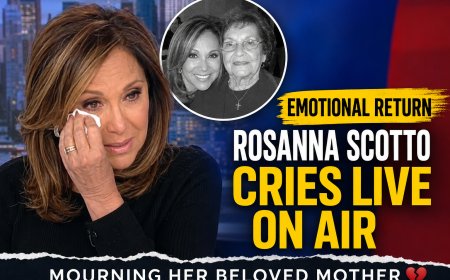 Rosanna Scotto Cries Live on Air While Mourning Mom