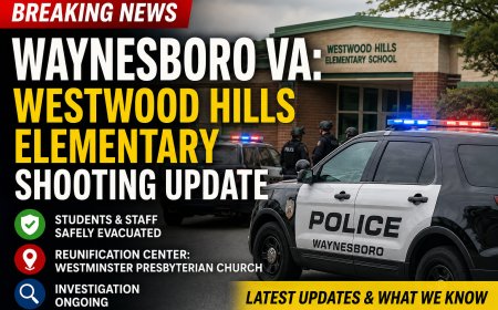 Waynesboro VA: Westwood Hills Elementary Shooting Update