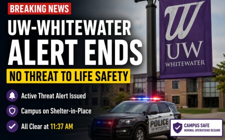 UW-Whitewater Alert Ends With No Threat to Life Safety