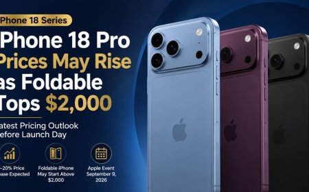 iPhone 18 Pro Prices May Rise as Foldable Tops $2,000