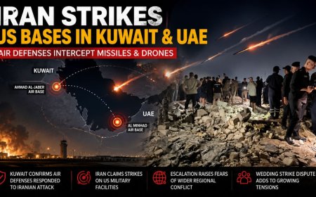 Iran Strikes US Bases in Kuwait and UAE