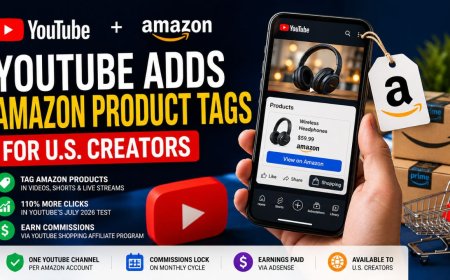 YouTube Adds Amazon Product Tags for U.S. Creators