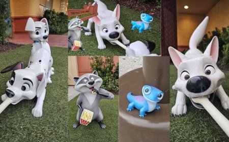 New Disney Character Statues Arrive at Hollywood Studios