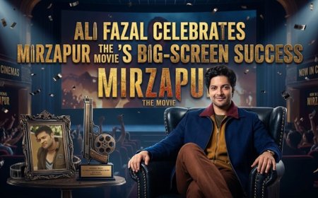 Ali Fazal Celebrates Mirzapur The Movie’s Big-Screen Success
