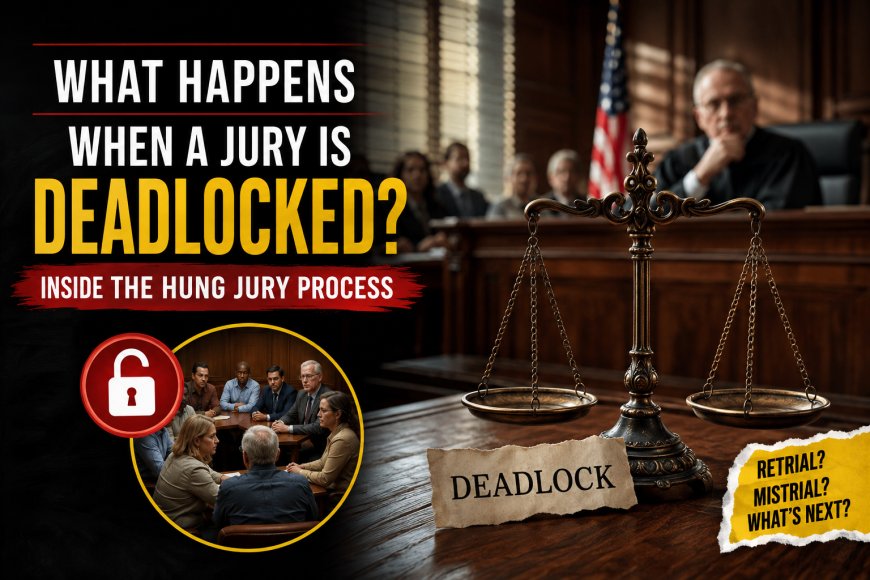 What Happens With a Hung Jury? What Comes Next