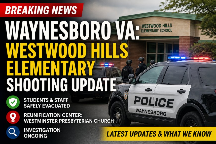Waynesboro VA: Westwood Hills Elementary Shooting Update