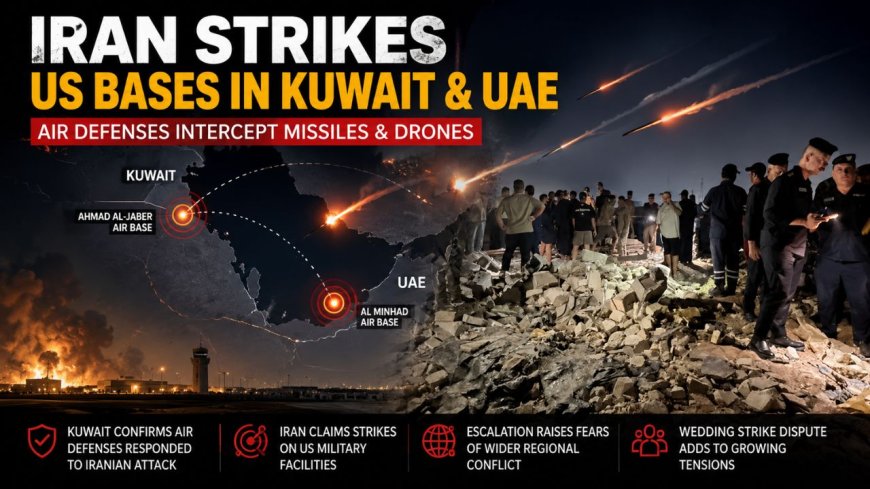 Iran Strikes US Bases in Kuwait and UAE