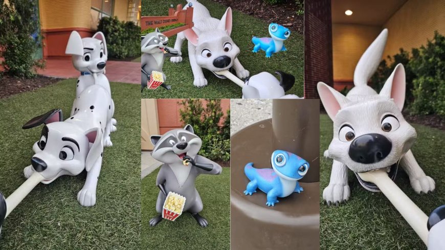 New Disney Character Statues Arrive at Hollywood Studios