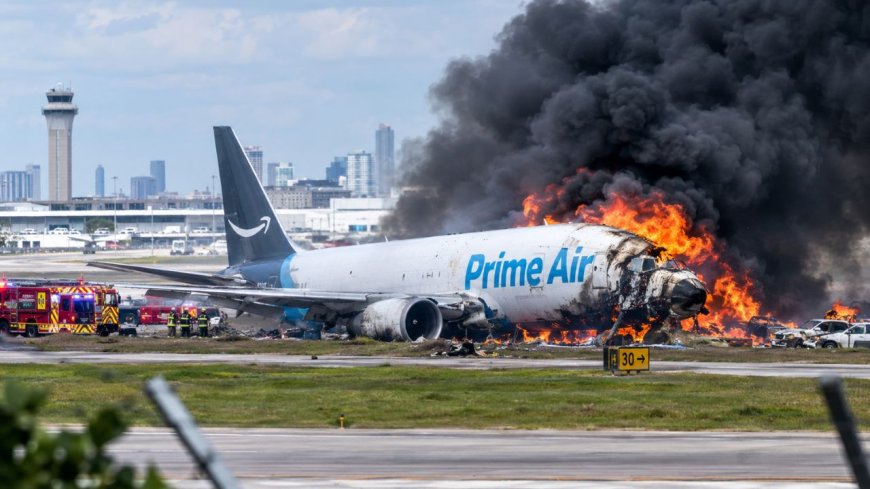Amazon Cargo Plane Crash: 5 Dead in Miami