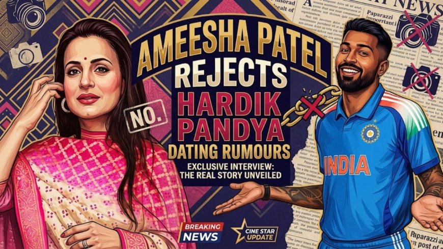 Ameesha Patel Rejects Hardik Pandya Dating Rumours