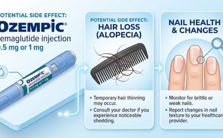 Ozempic and Nail Loss: New Study Finds 4x Higher Risk for GLP-1 Users