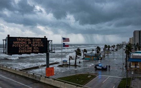 Gulf Tropical System Could Hit Texas Coast This Week, NHC Warns