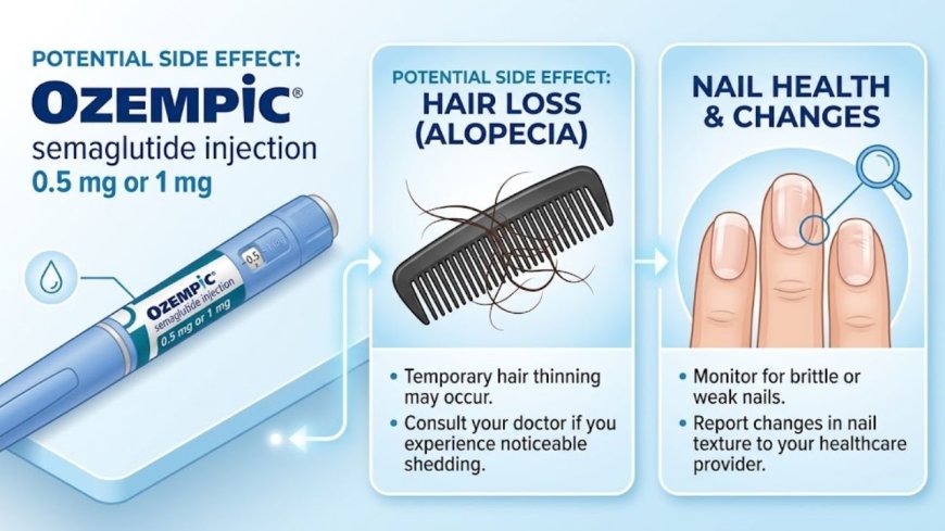 Ozempic and Nail Loss: New Study Finds 4x Higher Risk for GLP-1 Users
