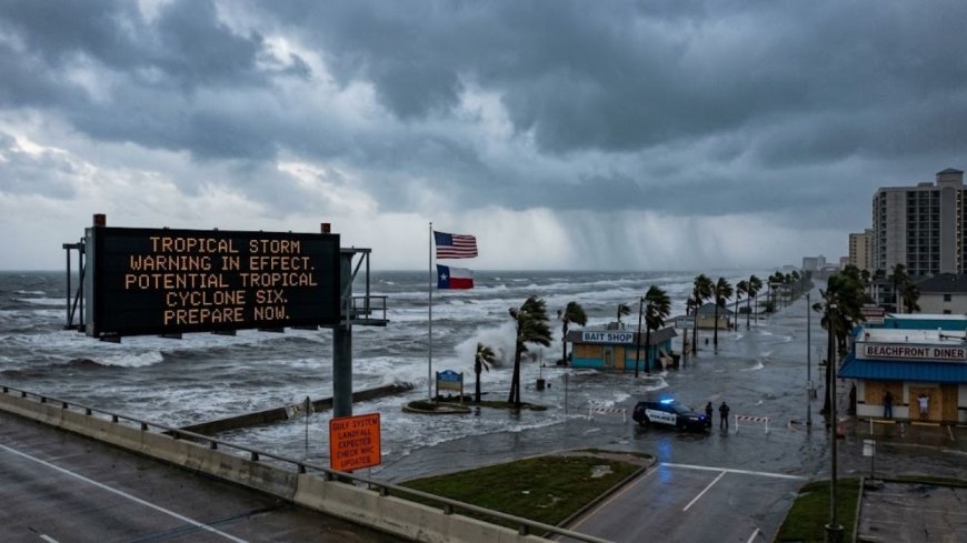 Gulf Tropical System Could Hit Texas Coast This Week, NHC Warns